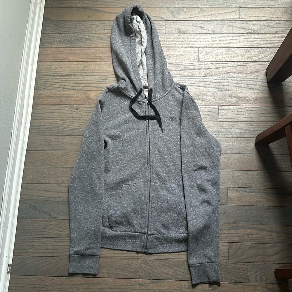 PINK Zip Up Sweatshirt
